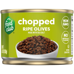 Food Club Chopped Ripe Olives 4.25 oz