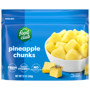 Food Club Pineapple Chunks 12 oz