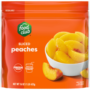 Food Club Sliced Peaches 16 oz