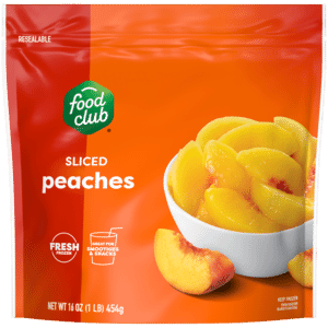 Food Club Sliced Peaches 16 oz