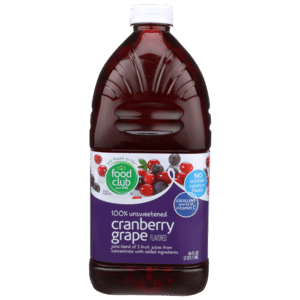 Juice Cranberry Grape 100% Pet