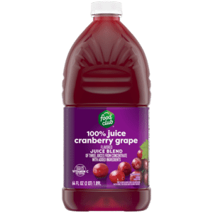 Food Club Cranberry Grape Flavored Juice Blend 64 fl oz