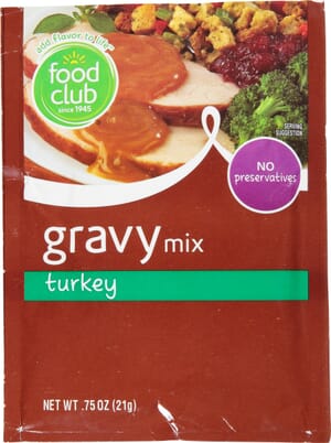 Food Club Turkey Gravy Mix 0.75 oz