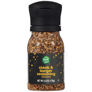 Food Club Grinder Steak & Burger Seasoning 6.0 oz