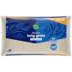 Food Club Enriched Long Grain White Rice 20 lb