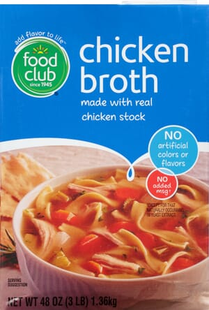 Food Club Chicken Broth 48 oz