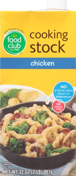 Food Club Chicken Cooking Stock 32 oz