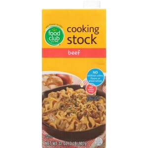 Food Club Beef Stock 32 oz