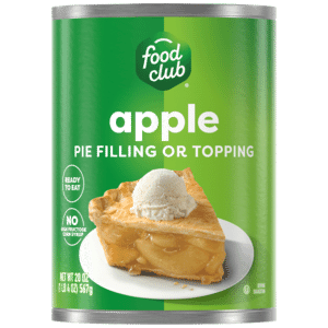 Food Club Apple Pie Filling or Topping 20 oz