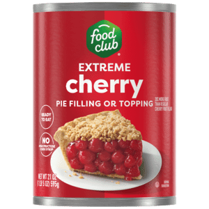 Food Club Extreme Cherry Pie Filling or Topping 21 oz