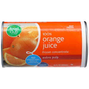 Extra Pulp 100% Orange Juice Frozen Concentrate