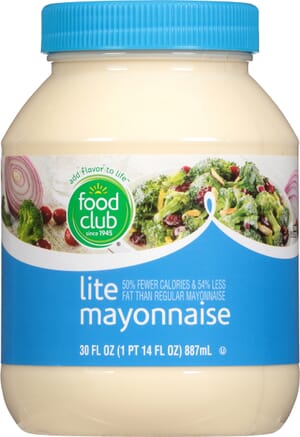 Food Club Lite Mayonnaise 30 fl oz