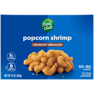 Food Club Crunchy Breaded Popcorn Shrimp 12 oz