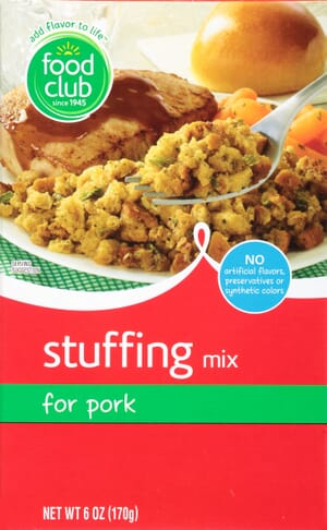 Food Club Stuffing Mix for Pork 6 oz