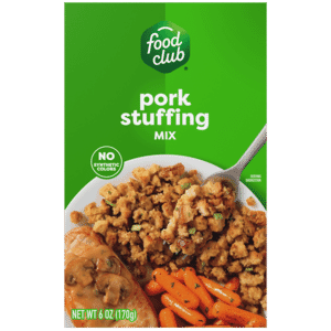 Food Club Pork Stuffing Mix 6 oz