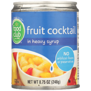 Fruit Cocktail In Heavy Syrup