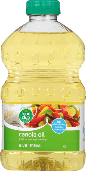 Food Club Canola Oil 32 oz