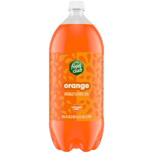 Food Club Caffeine Free Orange Soda 67.6 fl oz