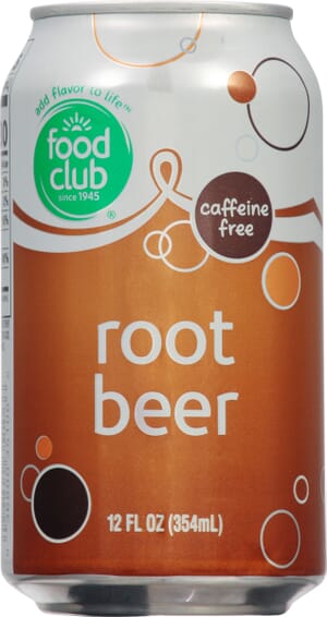 Food Club Caffeine Free Root Beer 12 fl oz