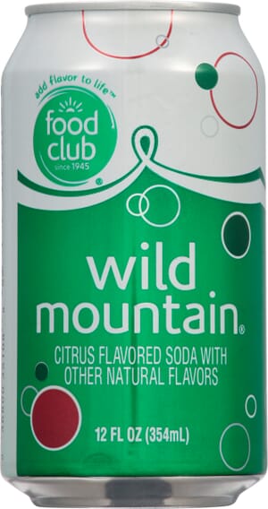 Food Club Wild Mountain Soda 12 fl oz