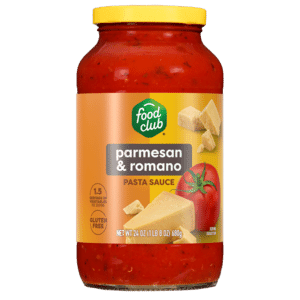 Food Club Parmesan & Romano Pasta Sauce 24 oz