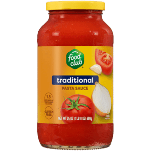 Food Club Traditional Pasta Sauce 24 oz