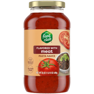 Food Club Flavored With Meat Pasta Sauce 24 oz