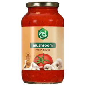 Food Club Mushroom Pasta Sauce 24 oz