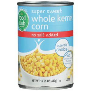 No Salt Added Super Sweet Whole Kernel Corn