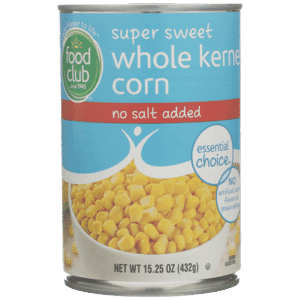 No Salt Added Super Sweet Whole Kernel Corn