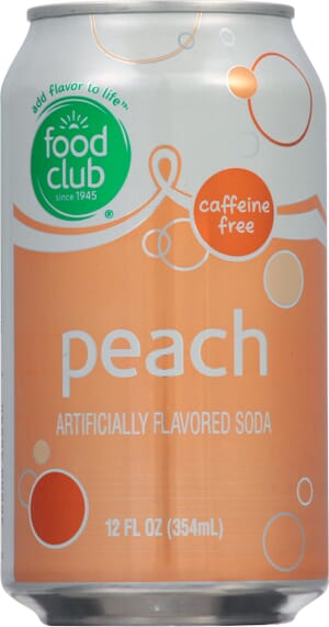 Caffeine Free Peach Soda