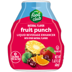 Food Club Fruit Punch Liquid Beverage Enhancer 1.62 fl oz