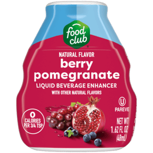 Food Club Berry Pomegranate Liquid Beverage Enhancer 1.62 fl oz
