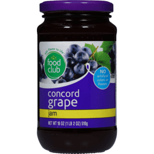 Food Club Concord Grape Jam 18 oz