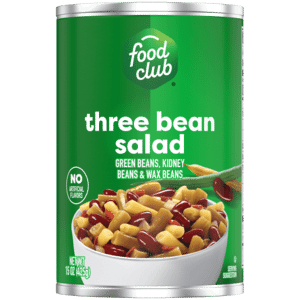 Food Club Three Bean Salad 15 oz