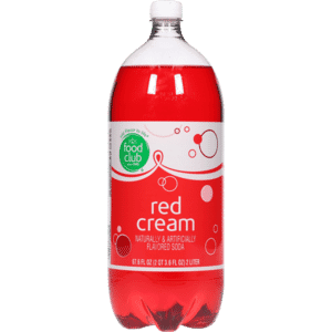 Food Club Red Cream Soda 67.6 fl oz