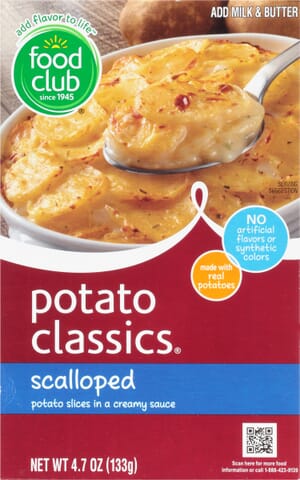 Food Club Scalloped Potato Classics 4.7 oz