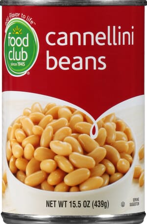 Food Club Cannellini Beans 15.5 oz