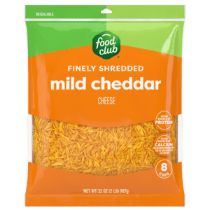 Food Club Mild Cheddar Finely Shredded Cheese 32 oz