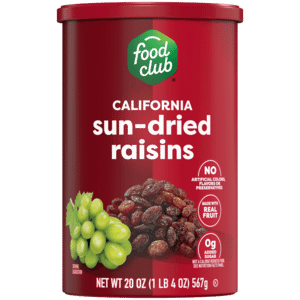 Food Club California Sun-Dried Raisins 20 oz