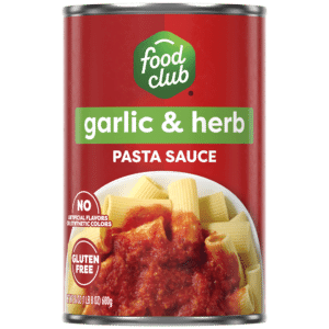 Food Club Garlic & Herb Pasta Sauce 24 oz