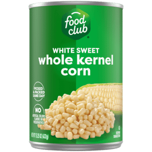 Food Club White Sweet Whole Kernel Corn 15.25 oz
