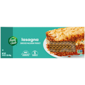Food Club Lasagna 16 oz