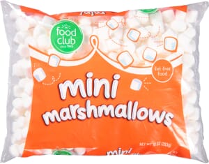 Food Club Mini Marshmallows 10 oz