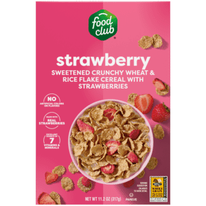 Food Club Strawberry Cereal 11.2 oz