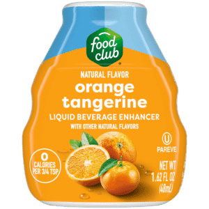 Food Club Orange Tangerine Liquid Beverage Enhancer 1.62 fl oz