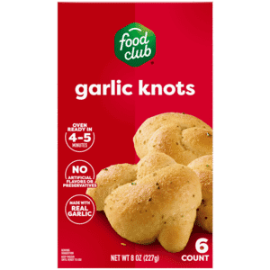 Food Club Garlic Knots 6 Each