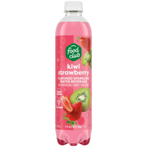 Food Club Sparkling Kiwi Strawberry Water Beverage 17 fl oz