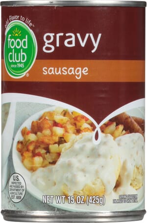 Food Club Sausage Gravy 15 oz