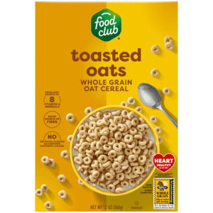 Food Club Toasted Oats 12 oz